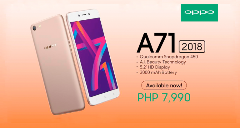 oppo a71 mrp