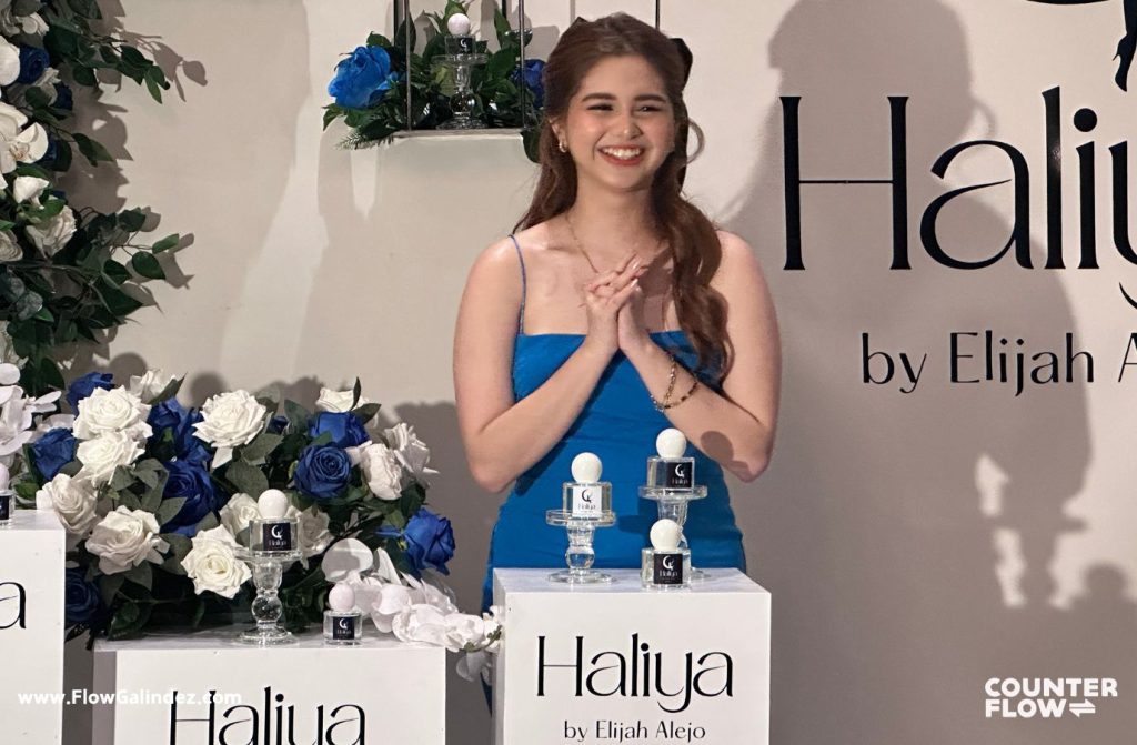 Elijah Alejo for "Haliya" perfume line