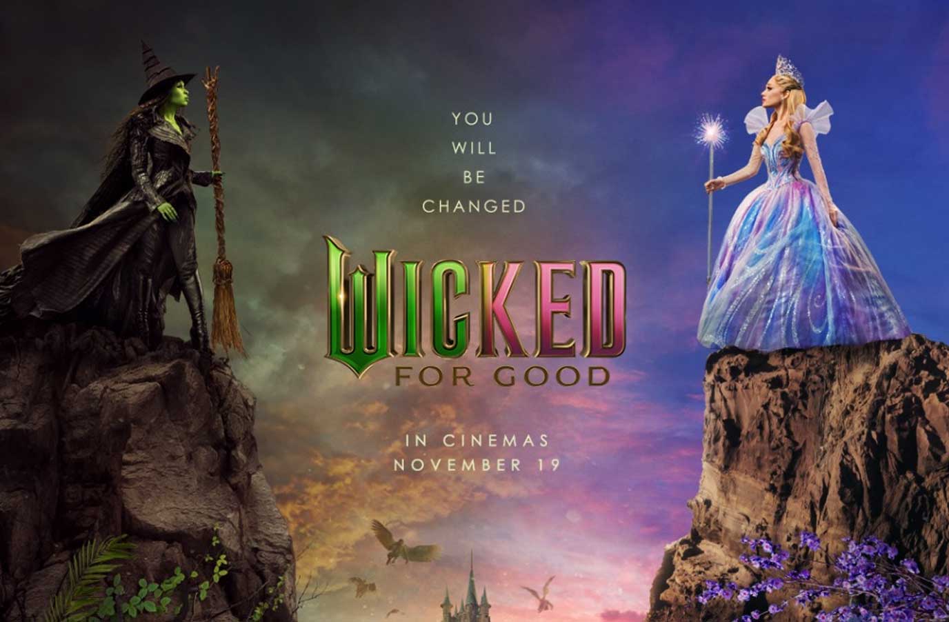 “Wicked: For Good” unveils first poster ahead of November 19 release