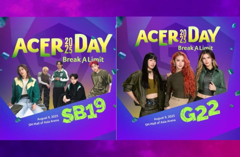 Acer Day 2025 concert set to ‘Break A Limit’ featuring star-studded performances from SB19, G22, Sarah Geronimo, PBB Celebrity Collab housemates, and more!