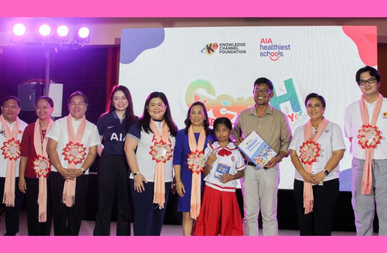 Knowledge Channel and AIA Philippines Team Up for “Gen H: Generation Healthy” with Support from Mayor Leni Robredo