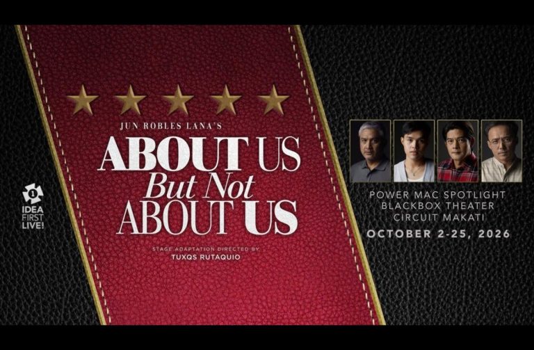 GCash users get first access to tickets for the return of About Us But Not About Us this October
