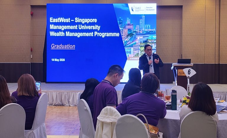 EastWest and SMU highlight commitment to talent development through wealth management program