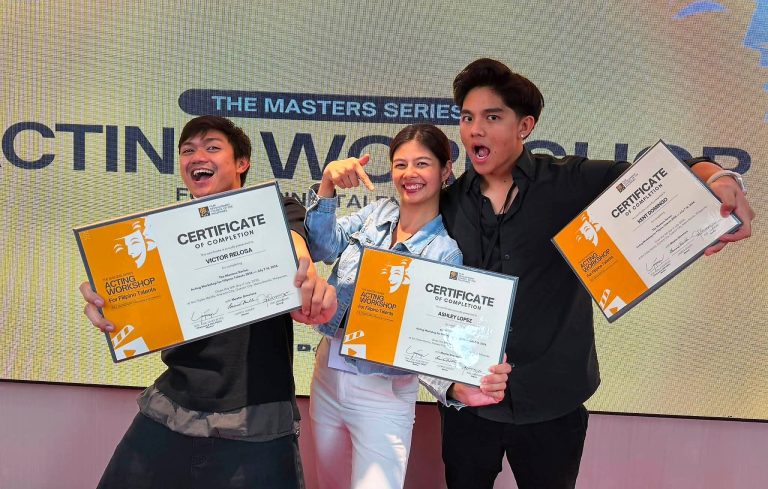 Ashley Lopez takes on dramatic acting through FDCP’s Masters Series