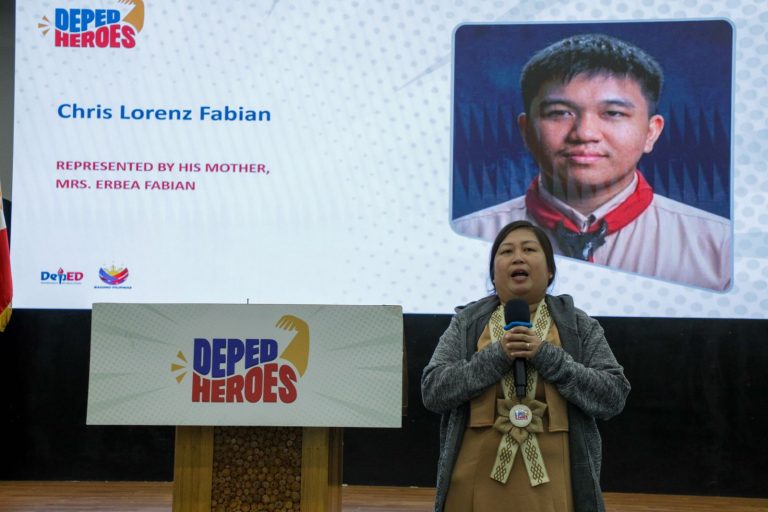 DepEd Heroes Award honors Tacloban learner’s ultimate act of courage