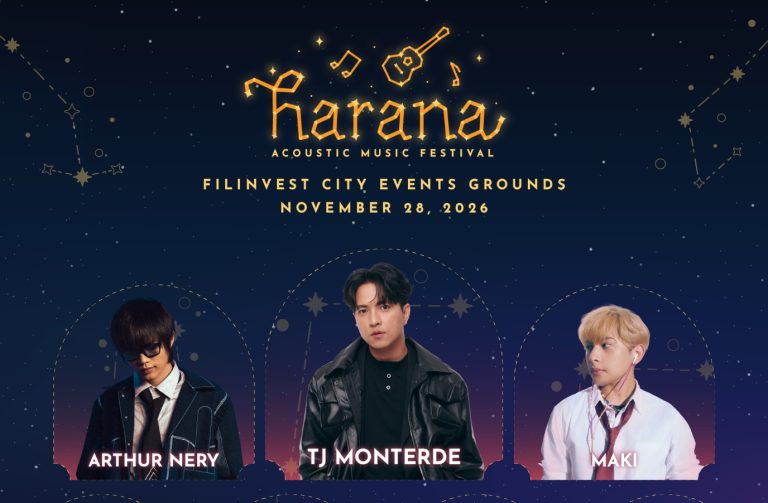 Harana Music Festival 2026 promises an intimate OPM experience this November