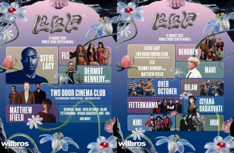 LALALAFEST Manila brings an exciting mix of global and local acts, led by Steve Lacy, Two Door Cinema Club, FLO, Ben&Ben, Maki & more