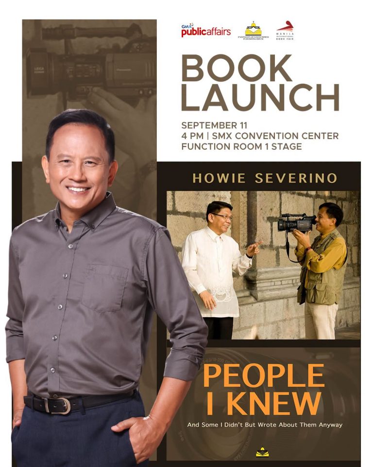Howie Severino’s first book turns memories of people into stories worth remembering