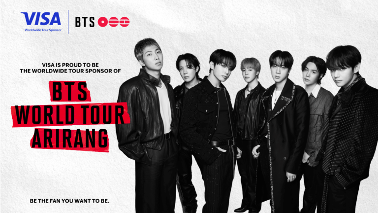 Visa partners with BDO, BPI, and GCash to bring Filipino fans closer to BTS WORLD TOUR ‘ARIRANG’