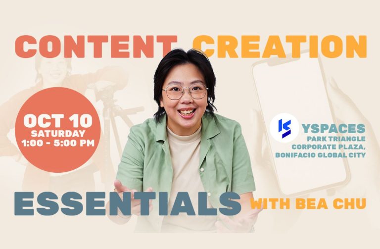 Creator-Educator Bea Chu brings hands-on content creation workshop to BGC