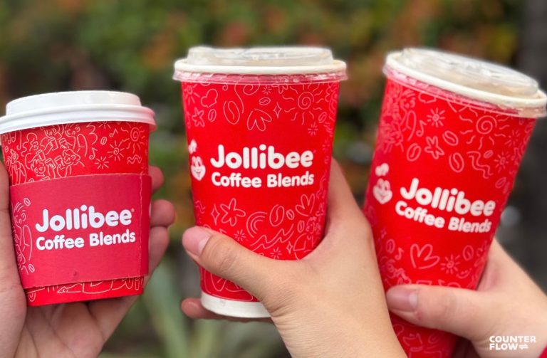 Jollibee’s new coffee cups bring a fresh pop of red to every sip