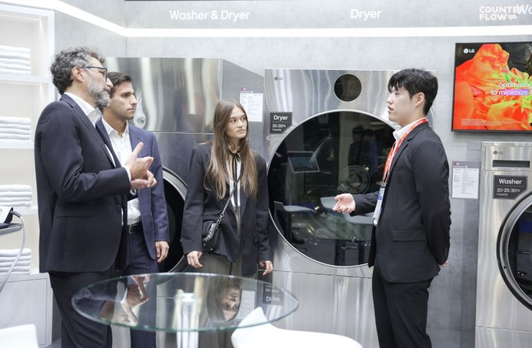 LG expands European commercial laundry business with new technologies and connected solutions