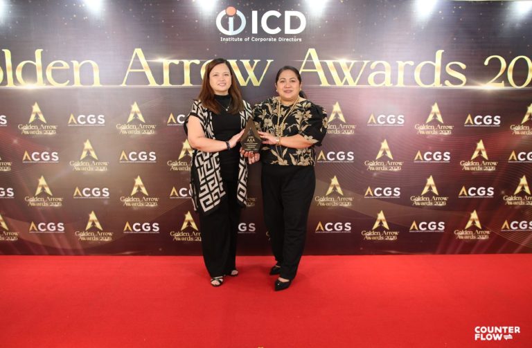 Security Bank receives Three Golden Arrows for strong corporate governance